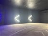 Interior garaje detalle leds