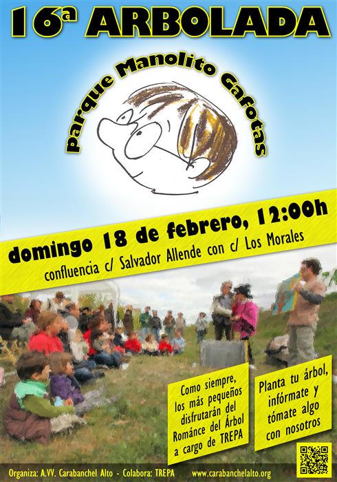 16ª ARBOLADA PARQUE MANOLITO GAFOTAS