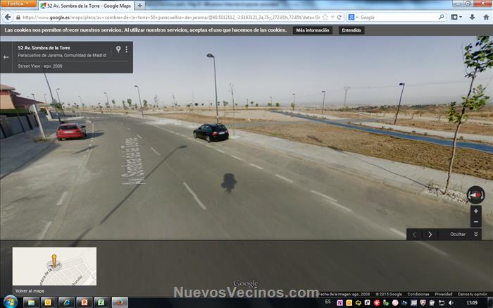 Zonas verdes de Miramadrid Agosto de 2008