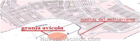 Mapa ubicación Granja Avícola