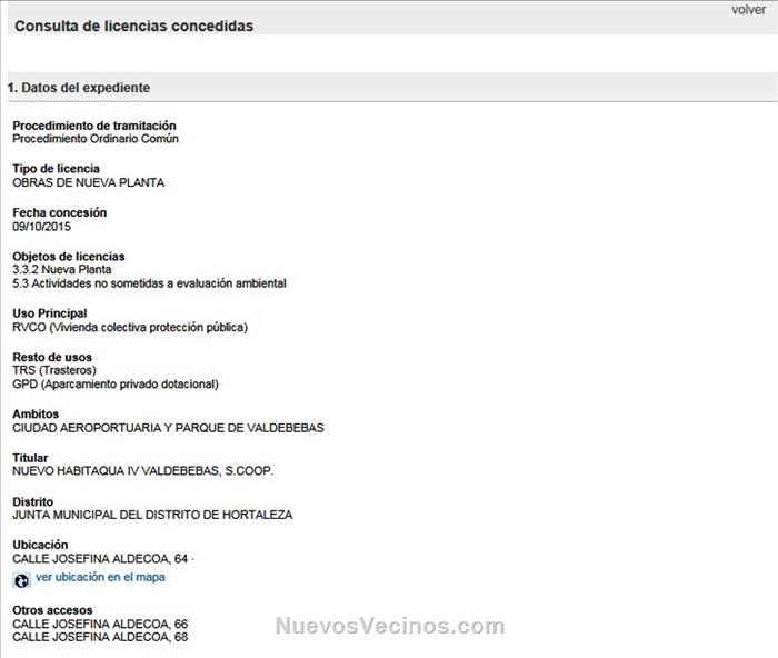 El 9/10/2015 ya tenemos LICENCIA DE OBRA!!!