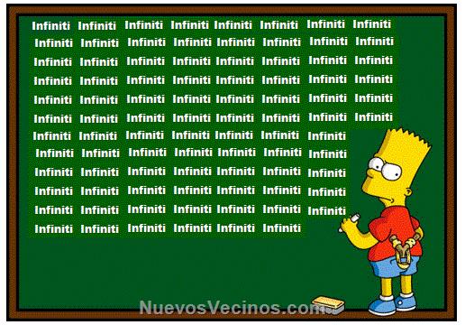 Mal, a repetirlo 100 veces.