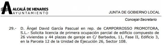 LPO - Junta de Gobierno Local