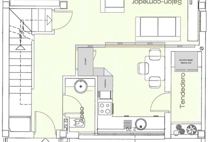 Proposicion cocina paneles moviles