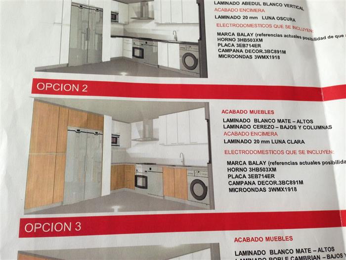 La cocina en villa 3 