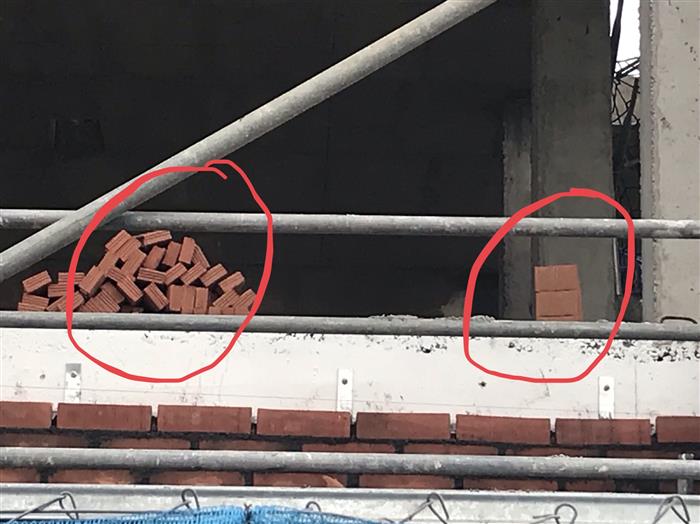 Diferencia ladrillos.