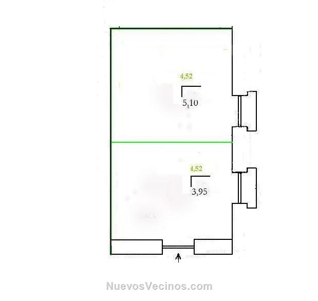 Apartamento de 40 m2