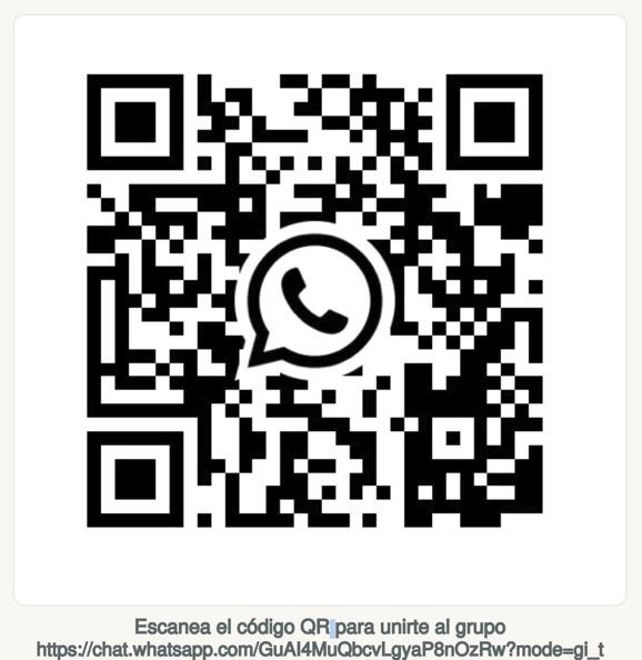 Grupo de Whatsapp Sendah Cañaveral