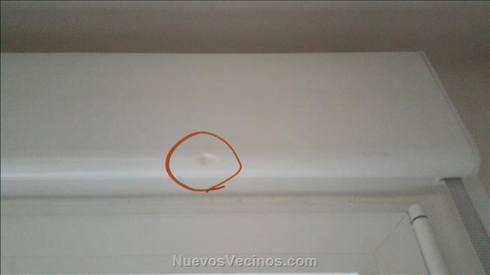 Cubierta de persionero abollada