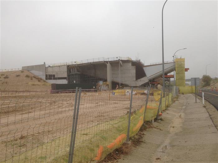 Esta foto es de diciembre 2019 en el lado de la T4