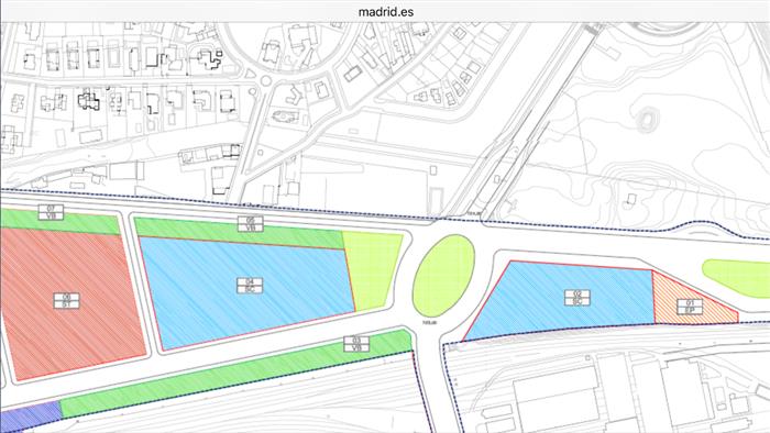 Adjunto foto con plan actual de como afecta la operacion chamartin a nuesta casa