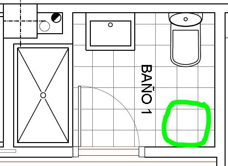 Modificación baño 1