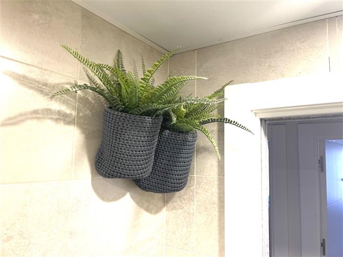plantas del baño (plástico)