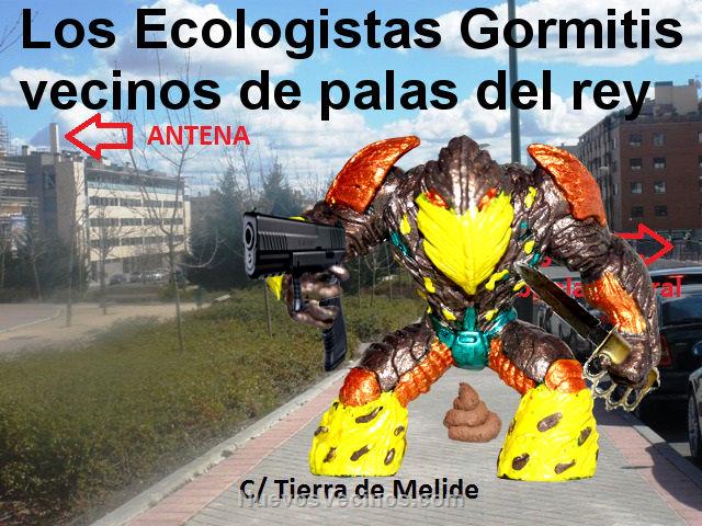 ataque ecologista a las antenas de las tablas de madrid