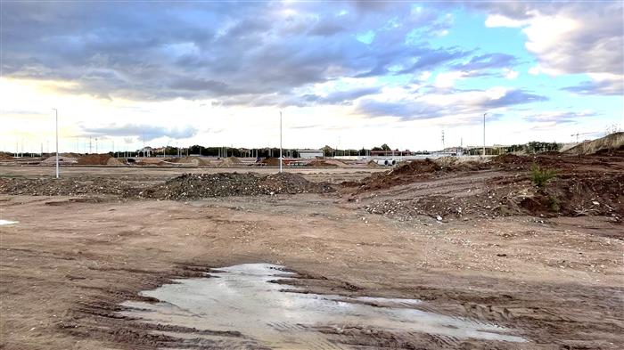 ESTADO OBRAS URBANIZACION ALDOVEA 2021