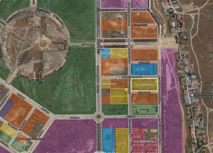 ubicación palcos del cañaveral